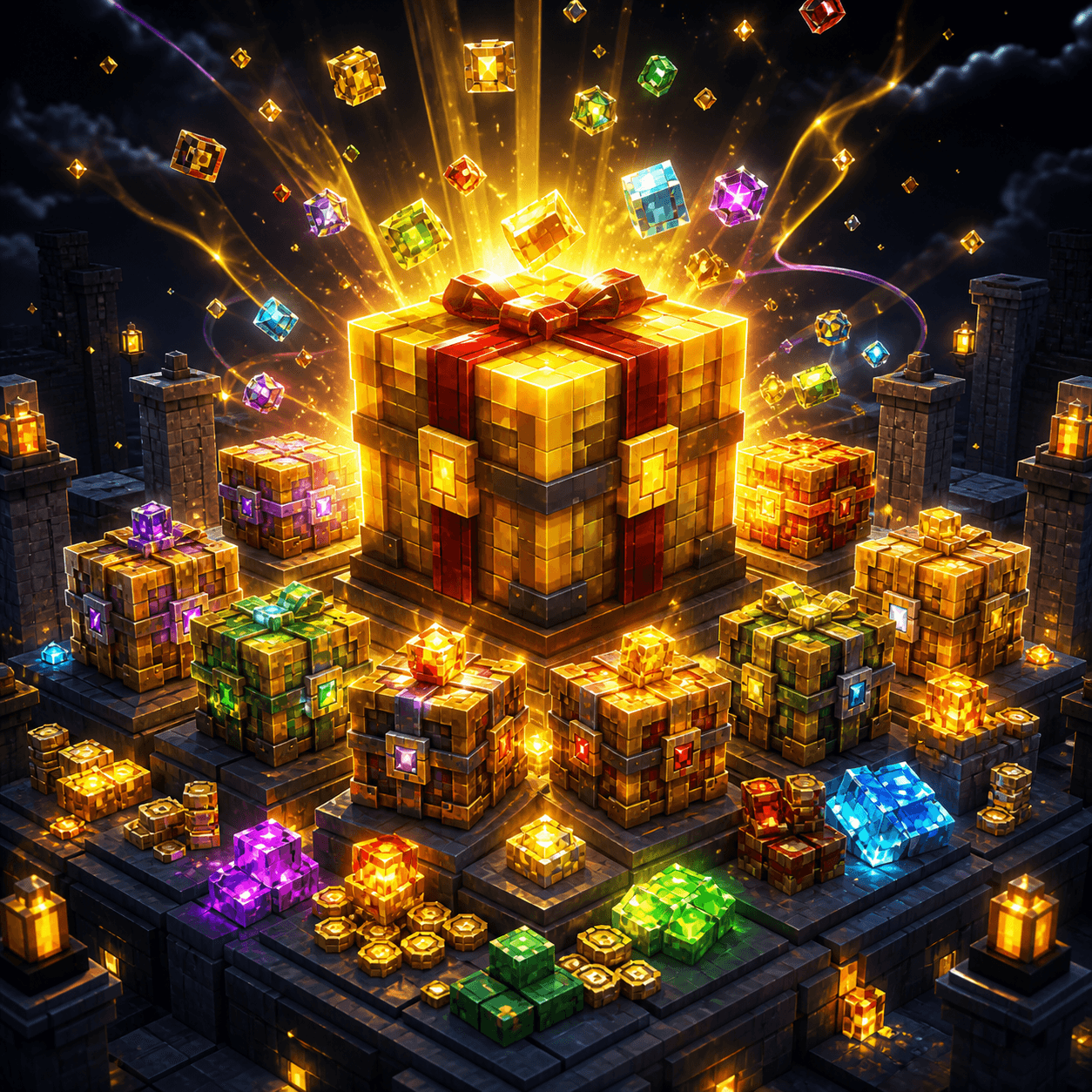 Bundle SUPER x10 con recompensas brillantes